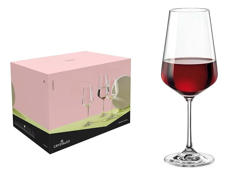 Set Copas Sandra 450 Ml X6 Bohemia