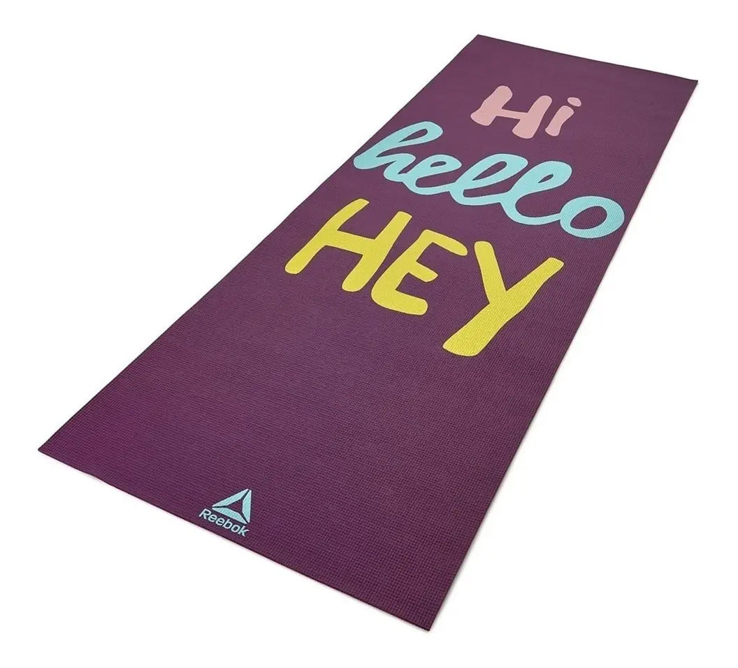 Colchoneta Yoga Mat 4mm Reebok - Violeta