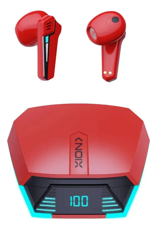 Auriculares Xion Bluetooth In Ear Gamer Xi-augt - Rojo