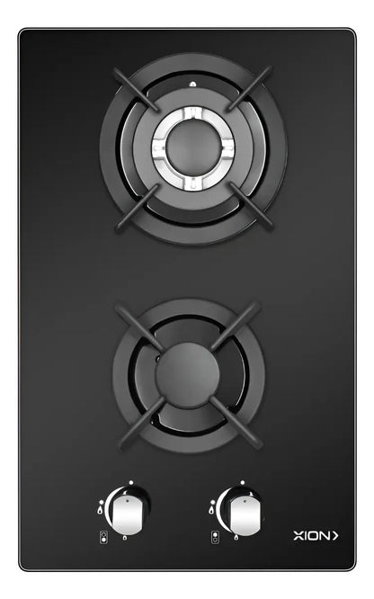 Placa A Gas Xion 2 Hornallas Xi-gh22tgl - Negro