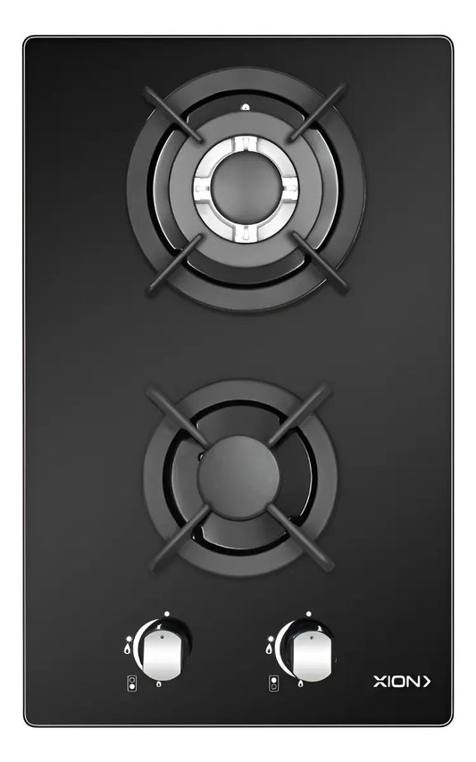 Placa A Gas Xion 2 Hornallas Xi-gh22tgl - Negro