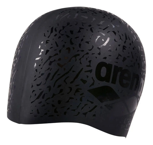 Gorra De Natación Arena Shine Unisex Black-plum - Negro Liso