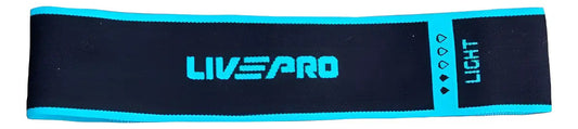 Miniband En Tela Loop Bands Gym S Livepro - Negro