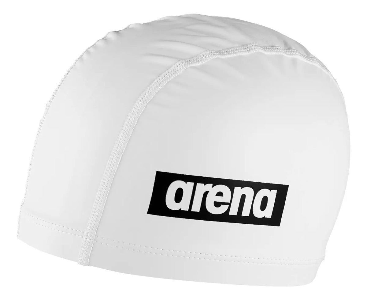 Gorra Natación Light Sensation Ii Poliéster Arena Blanco Liso Único