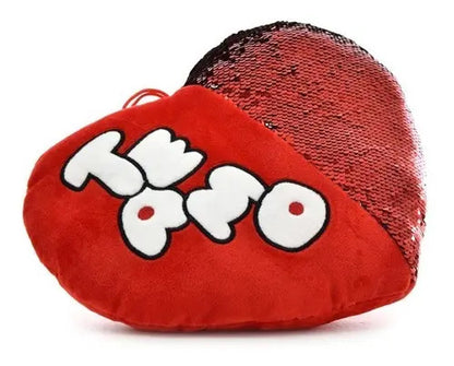 Peluche Corazón Te Amo Con Lentejuelas 30 Cm