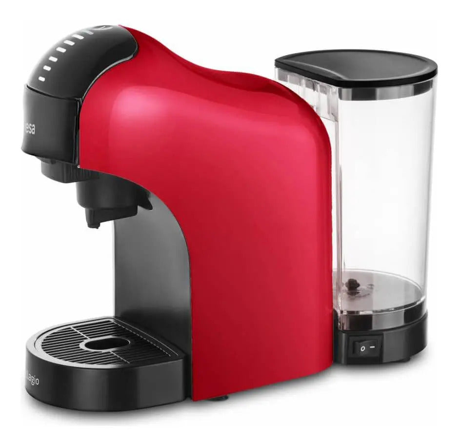 Cafetera Multicápsulas Bellagio Rossa Ufesa Roja - Rojo