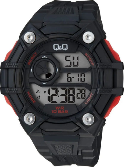 Reloj Q&q Digital Hombre 53mm G18a-002vy - Negro