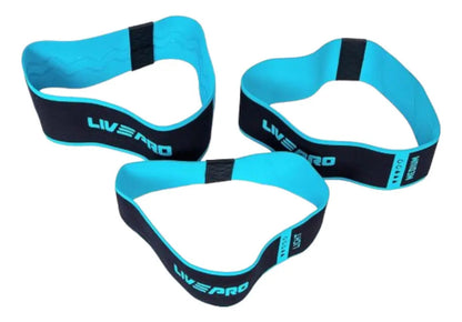 Miniband En Tela Loop Bands Gym S Livepro - Negro