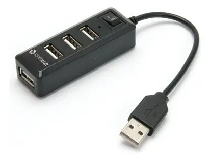 Hub 4 Puertos Usb 2.0 Ripcolor