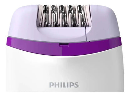 Depiladora Philips Satinelle Essential Bre225/0 - Blanco/morado
