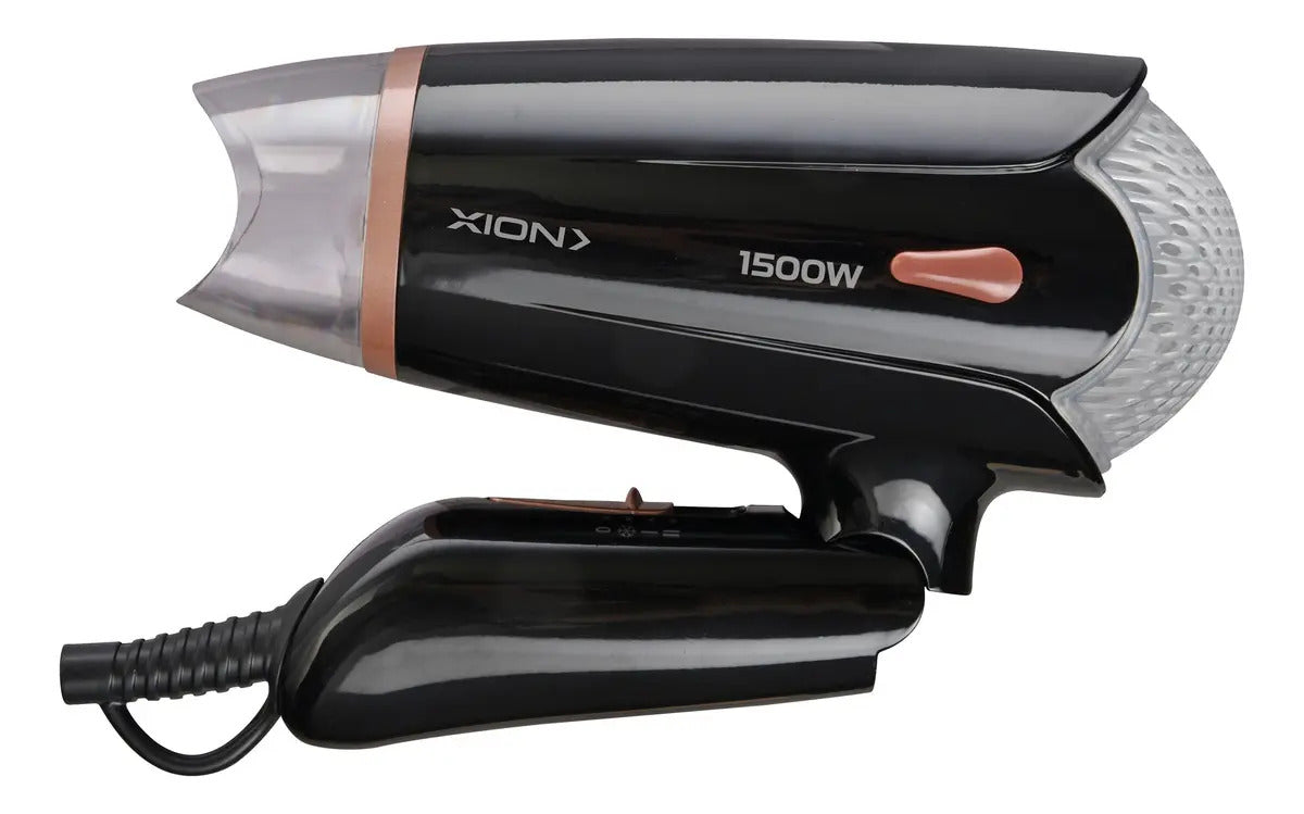 Secador De Pelo Plegable Xion Xi-se1550 - Negro