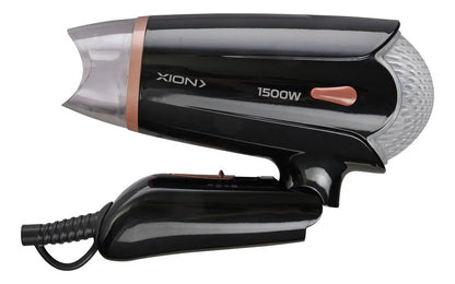 Secador De Pelo Plegable Xion Xi-se1550 - Negro