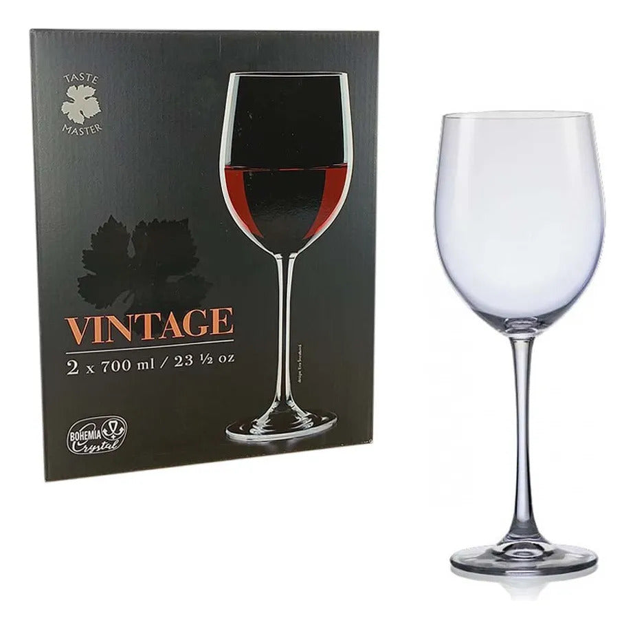 Set Copas Vintage 700 Ml X2 Bohemia