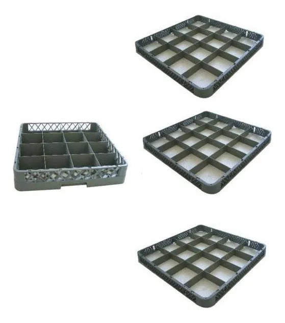 Rack+ 3 Extensibles 16 Compartimientos Rbf-16t H2