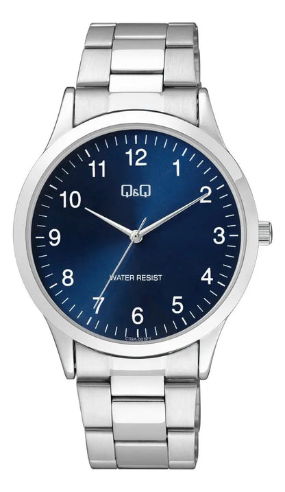 Reloj Q&q Metal Hombre 40mm C08a-001py - Plateado