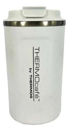 Vaso Acero Doble 380 Ml Blanco Thermos