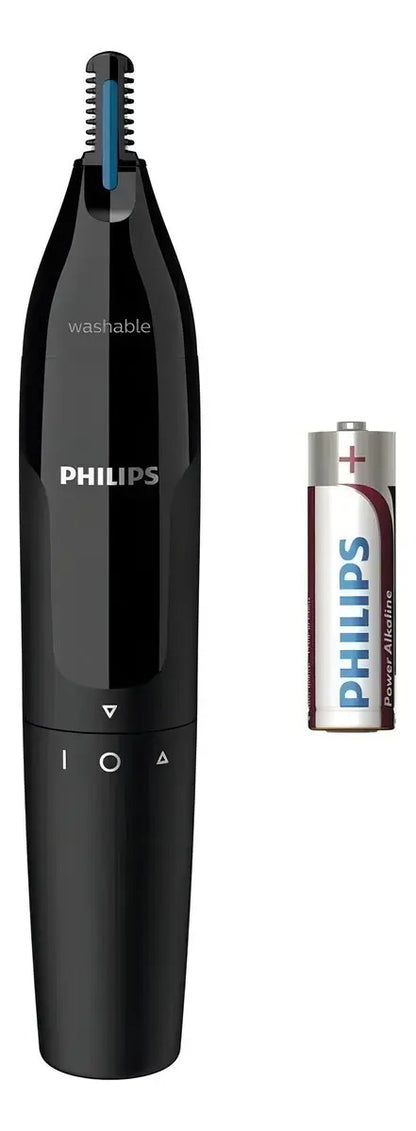 Recortador De Pelos Nariz Orejas Philips Nt1650 - Negro