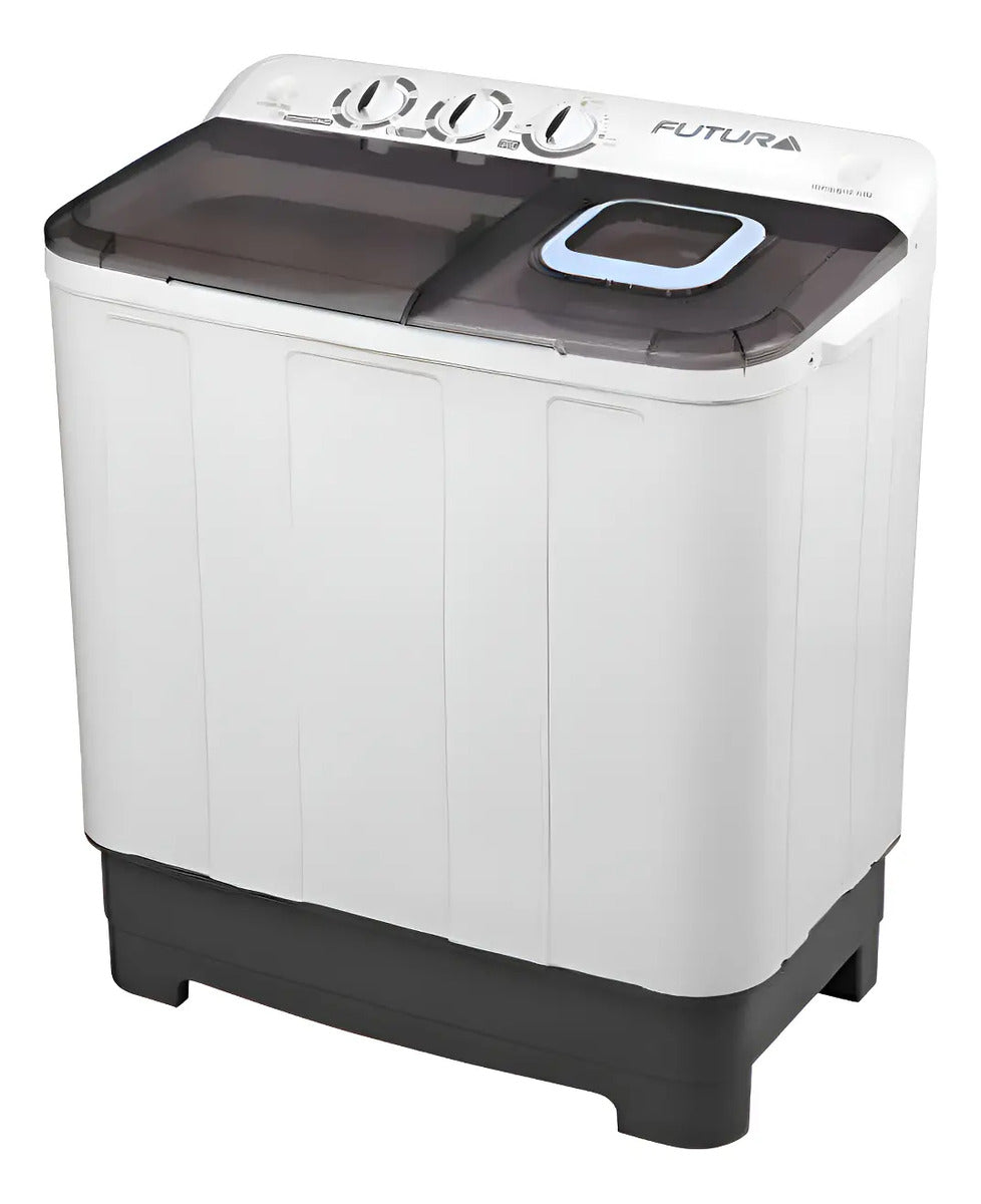 Lavarropas Futura 8kg Doble Cuba Fut84-1776 - Blanco