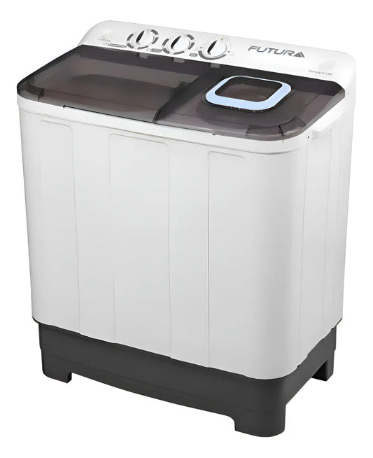 Lavarropas Futura 8kg Doble Cuba Fut84-1776 - Blanco