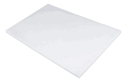 Tabla Blanca Picar Pe 45x30x1.5 Cms.