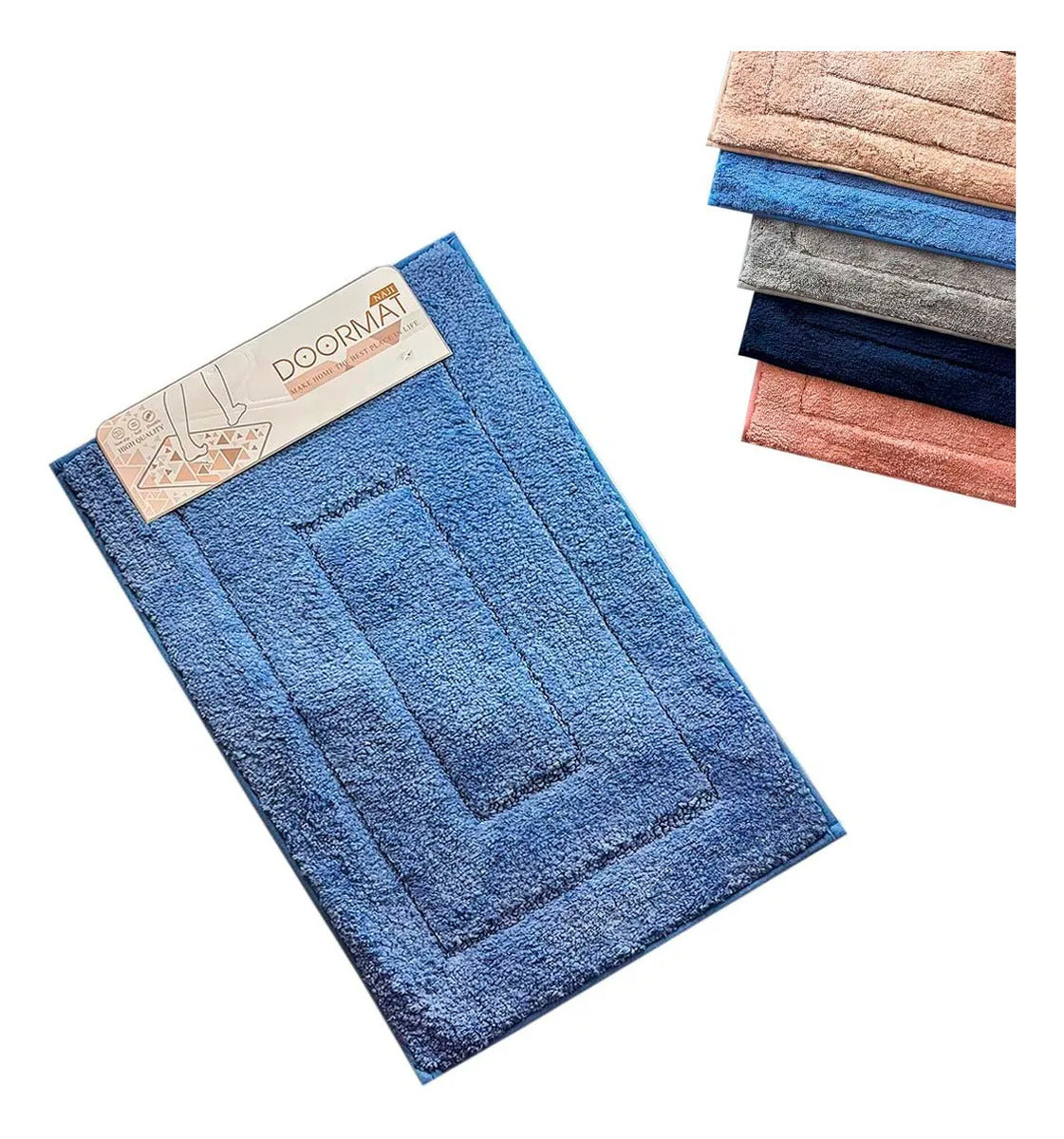 Alfombra Para Baño Microfibra 50×80