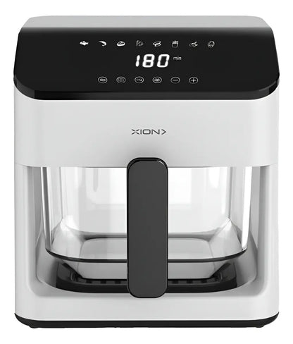 Freidora Sin Aceite Xion Con Cesto De Vidrio Xi-fr48v Blanco