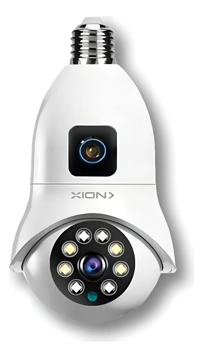 Cámara De Seguridad Xion Smart Doble Cámara Xi-cctv74 Blanco