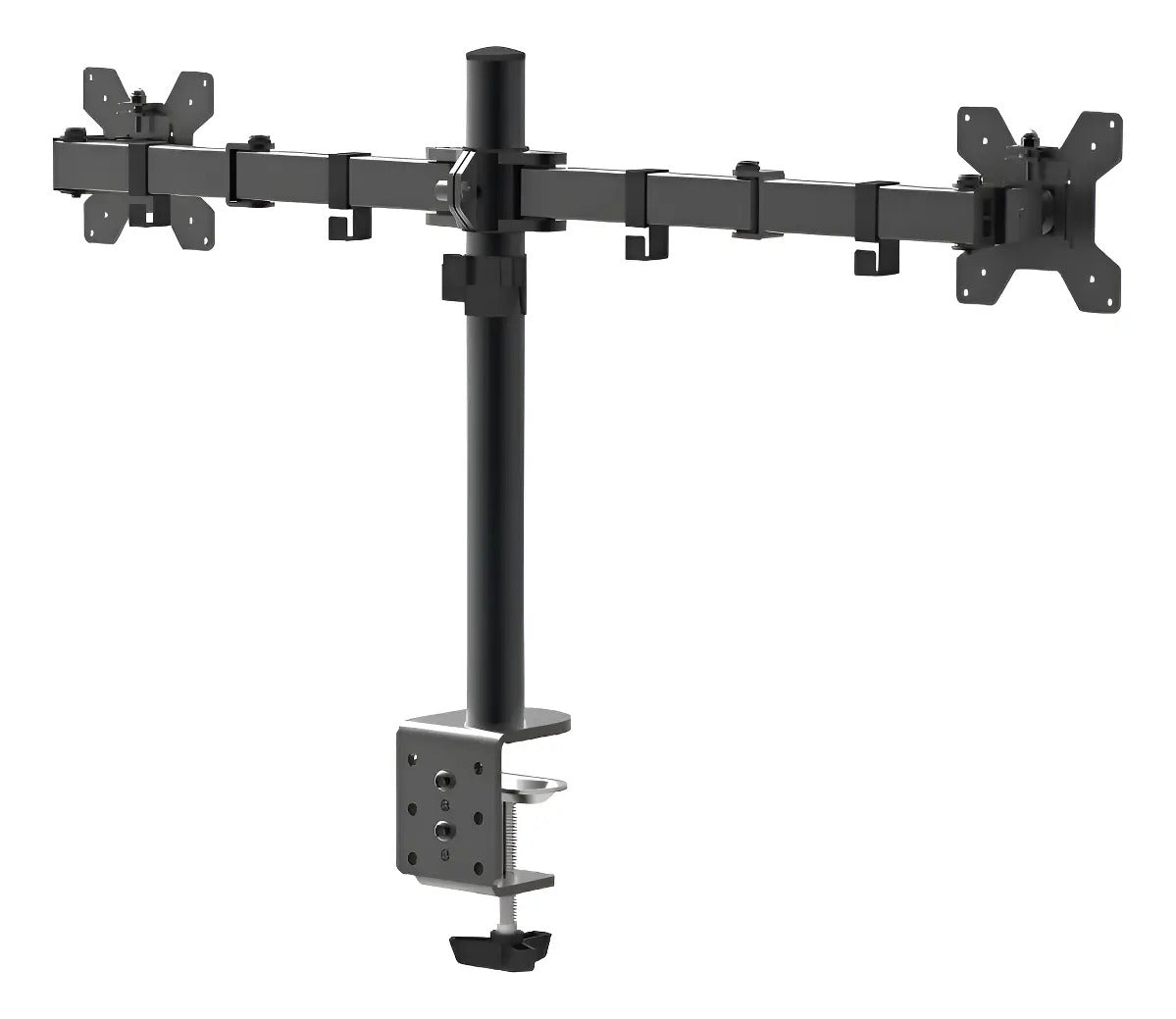 Soporte Para Monitor Xion Doble 10'' A 27'' Xi-so200 Negro