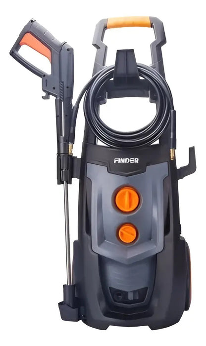 Hidrolavadora Finder 2200w 170bares Hogar Taller .u Negro/gris 50 60hz