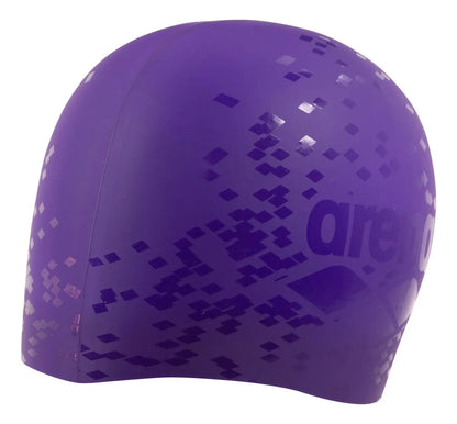 Gorro De Natación Arena Shine Unisex Plum - Índigo Liso Uni