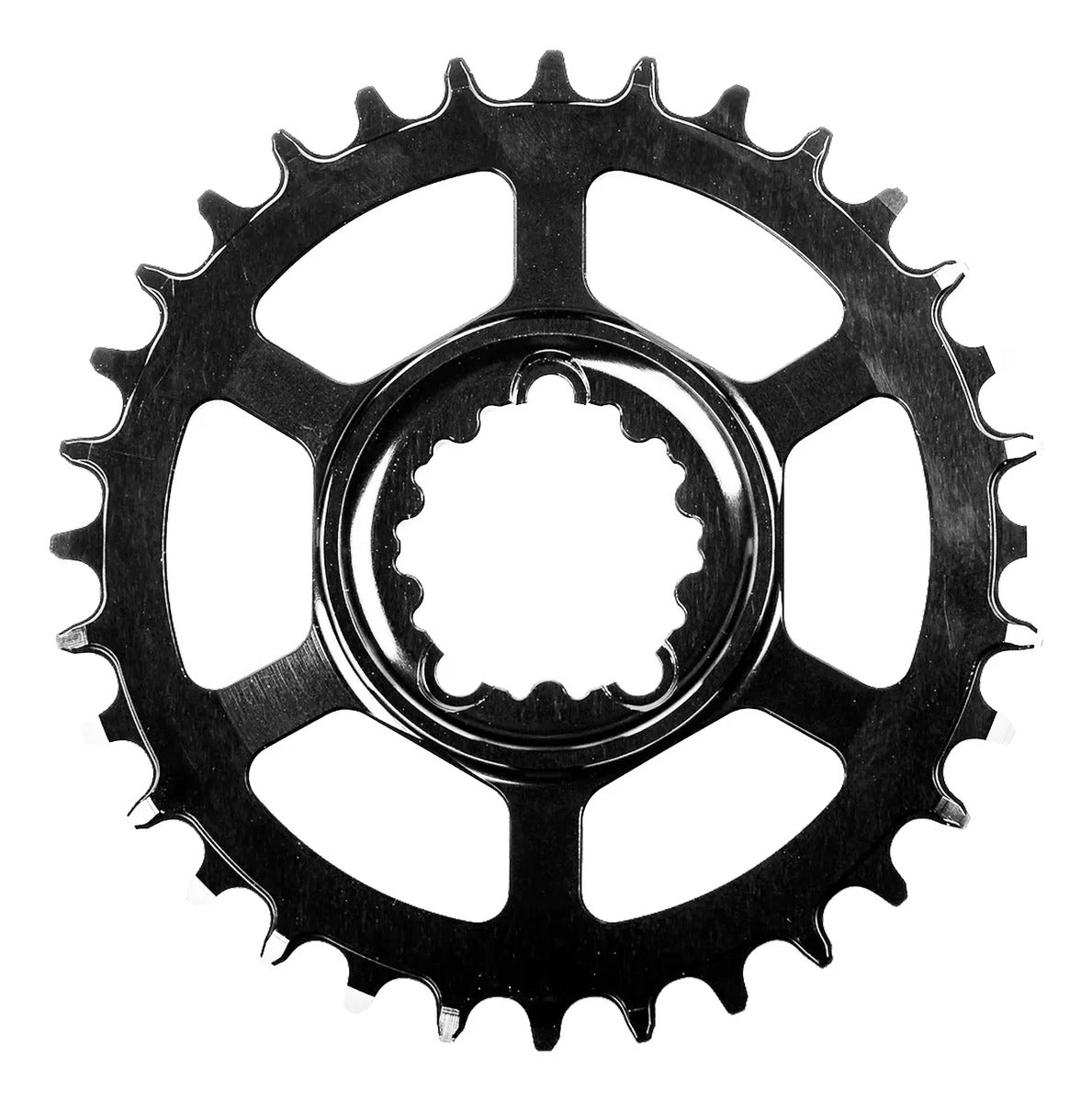 Monoplato Bicicleta Aluminio 142mm 34t Dcr142-34t Sumart Qof Negro