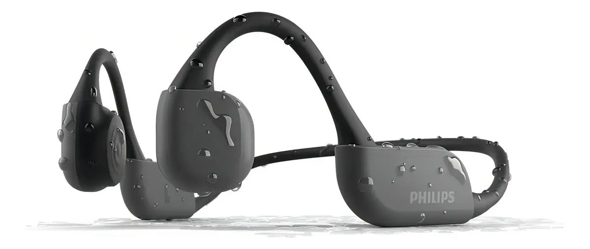 Auriculares Bluetooth Philips Deportivos Taa6606bk Negro
