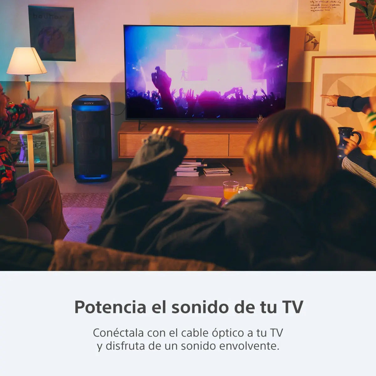 Parlante Bluetooth Portátil Sony Srs-xv800 - Negro