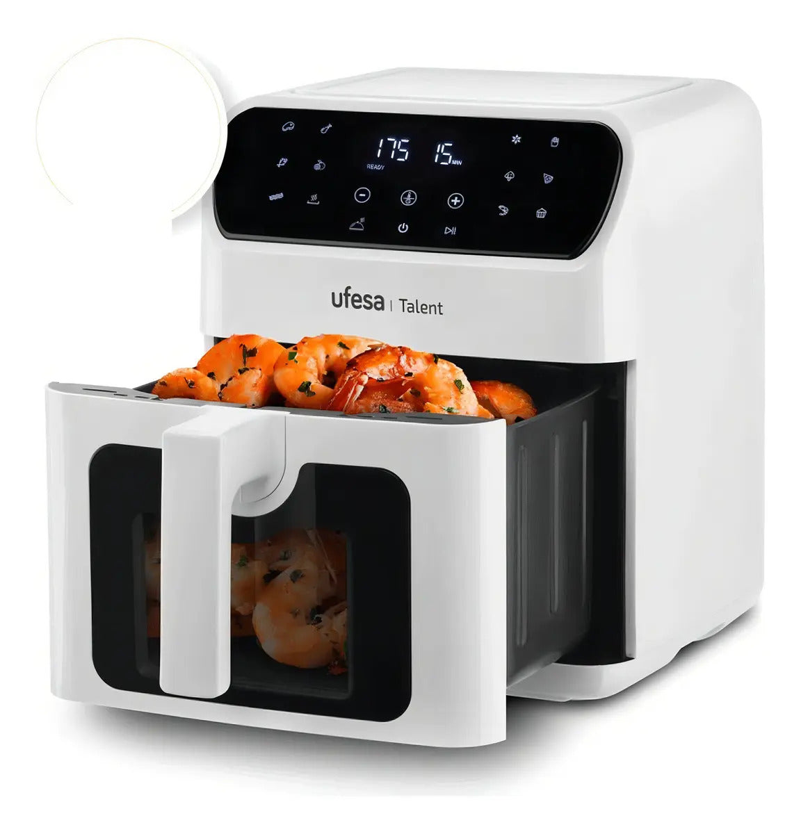 Freidora De Aire Digital Ufesa 6,5l Talent White - Blanco