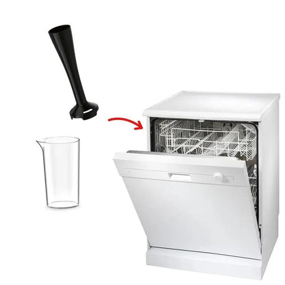 Mezclador Mixer Arno Turbomix Duo 200w - Negro