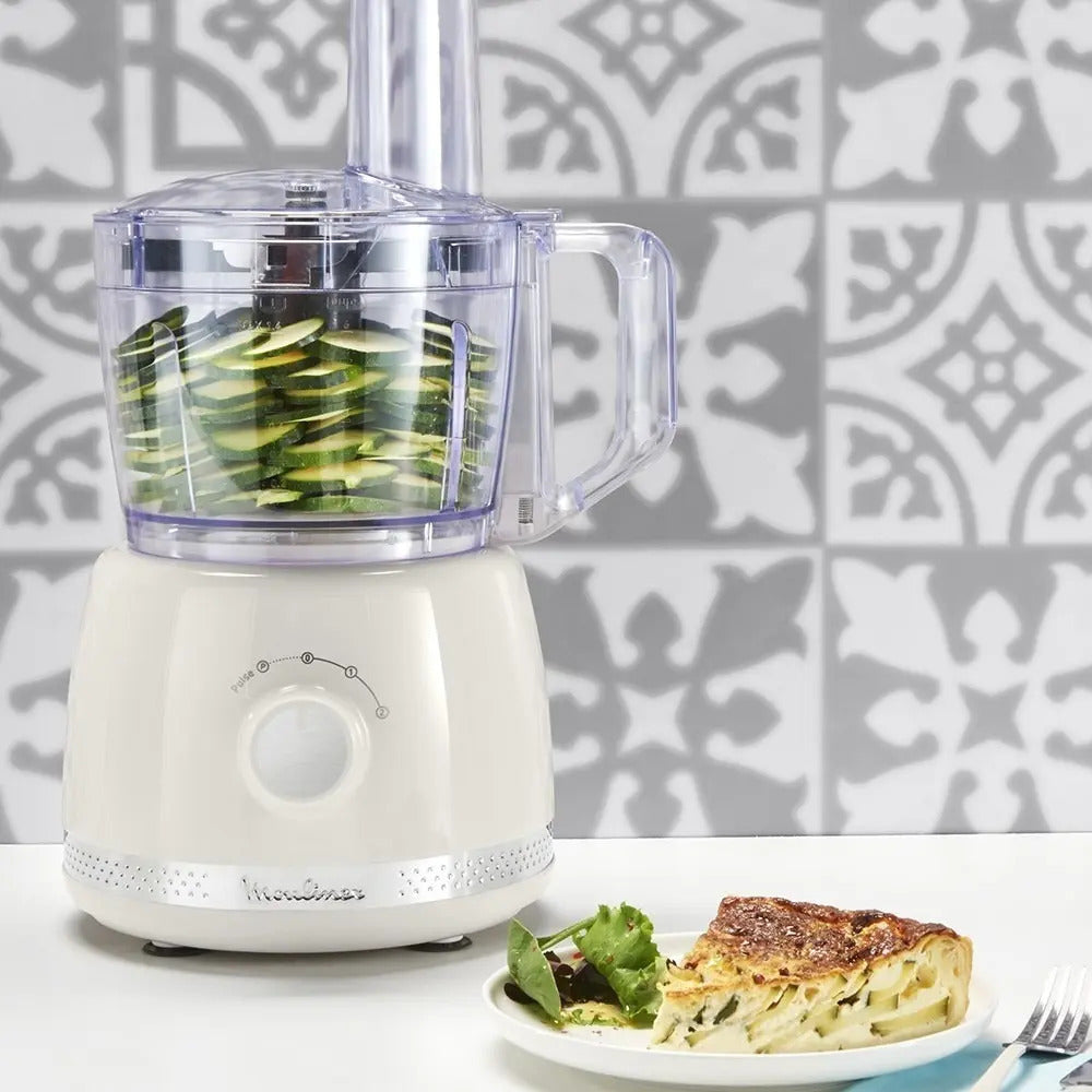 Procesadora De Alimentos Moulinex 600w 2,4lt - Blanco