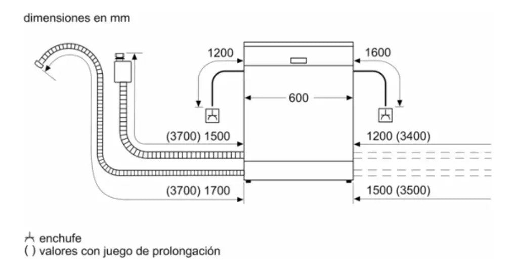 Lavavajillas Bosch 14 Serv Integrable Smh4ecx28e - Blanco