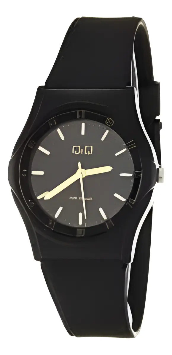 Reloj Q&q Silicona 35mm - Vq04j013 - Negro