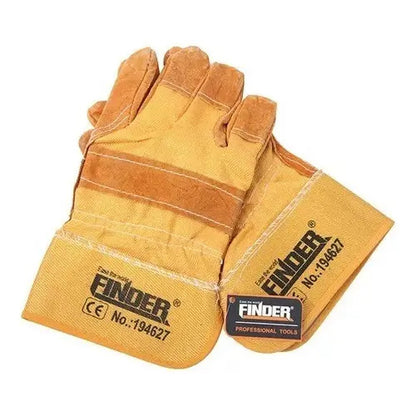 Guantes De Trabajo Finder Cuero C/puño De Seguridad