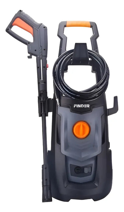 Hidrolavadora Finder 1800w 140bares Hogar Taller .u Negro/gris 50 60hz