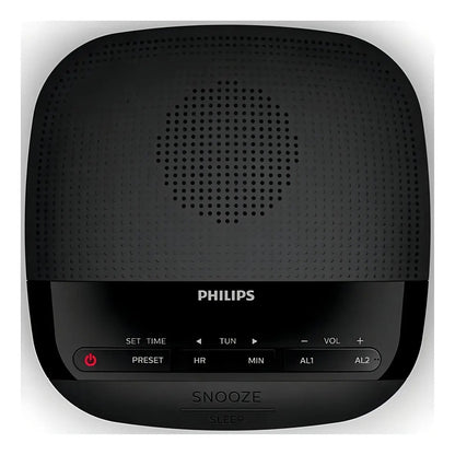 Radio Reloj Despertador Digital Philips Tar3205/12 Negro