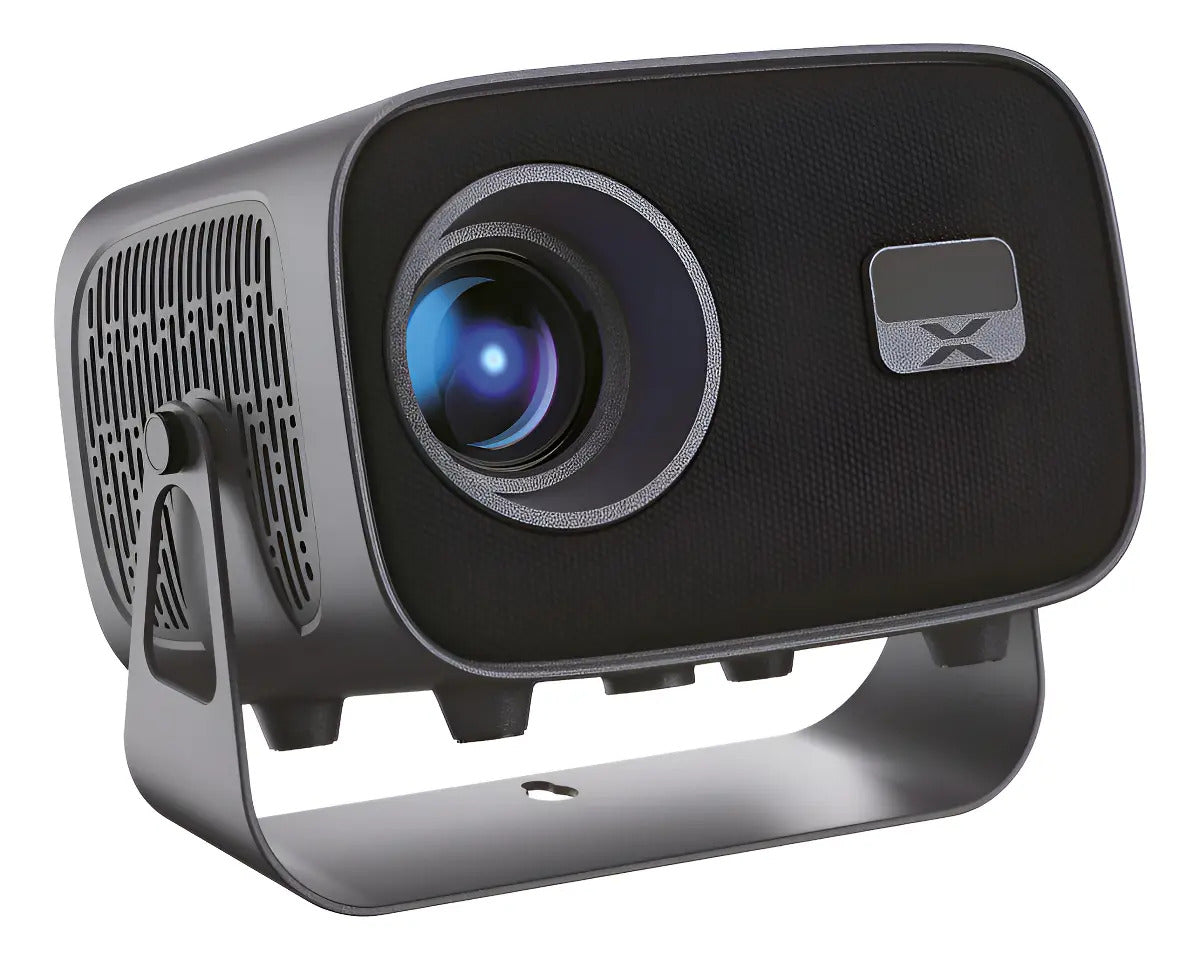 Proyector Xion Led Multimedia Smart Android Fhd Xi-proy6 Qof Negro