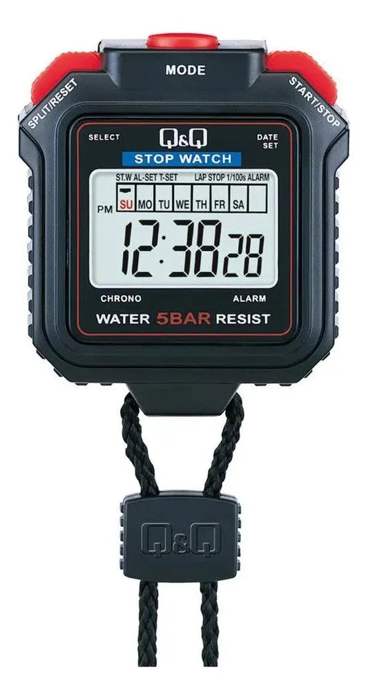 Cronómetro Q&q Digital Hs43j001y - Negro