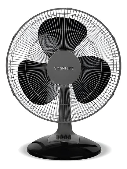 Ventilador De Mesa Smartlife 40cm 3 Vel Sl-tf40b - 40 Cm Negro Negro Plástico