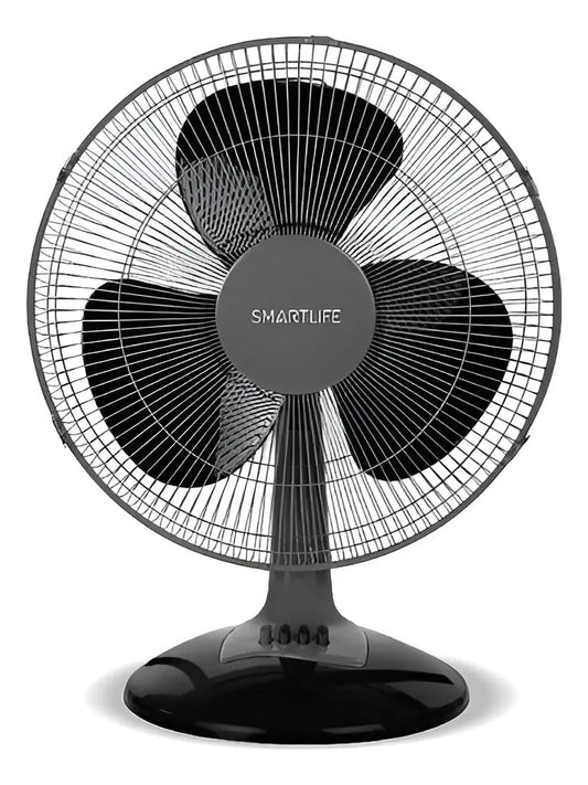 Ventilador De Mesa Smartlife 40cm 3 Vel Sl-tf40b - 40 Cm Negro Negro Plástico
