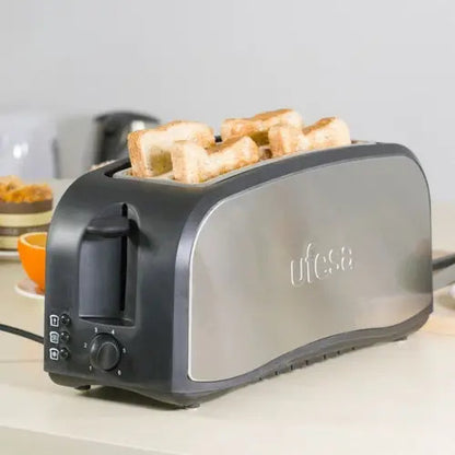 Tostadora Ufesa 4 Panes 1.400 W Tt7975 - Negro