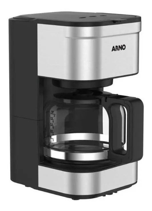Cafetera Eléctrica Arno De Filtro Preferita - Plata/negro