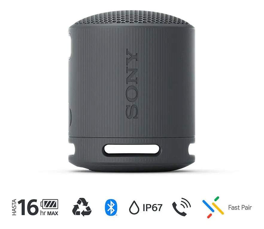 Parlante Inalámbrico Portátil Sony Srs-xb100 - Negro