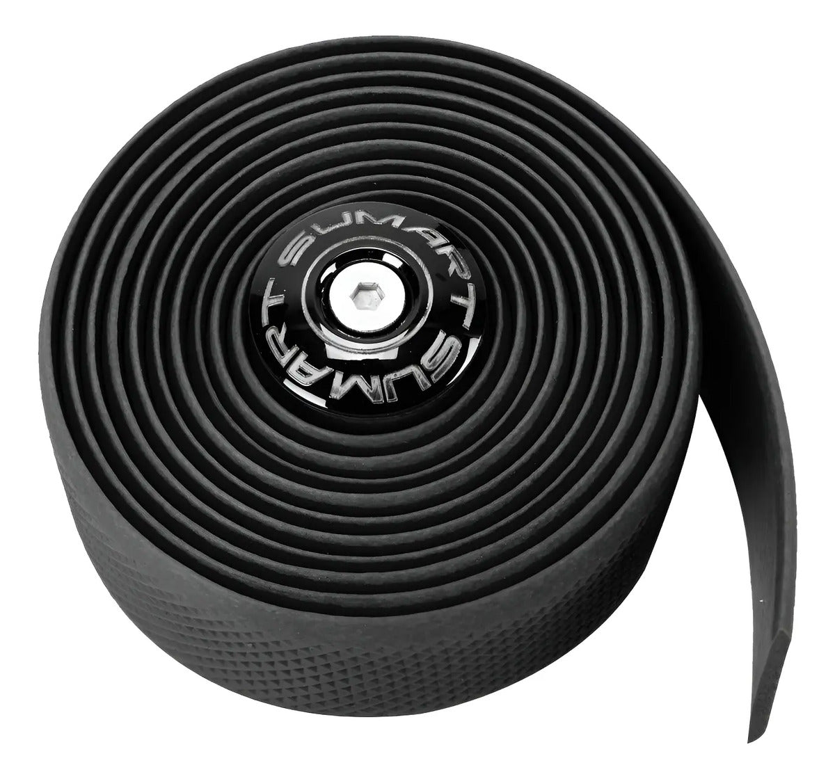 Cinta De Manillar Silicona Hbt-180 Antideslizante Sumart Qof Negro