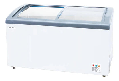 Freezer Horizontal 328 Lts Puerta De Vidrio Xi-hf328v Qofert Blanco